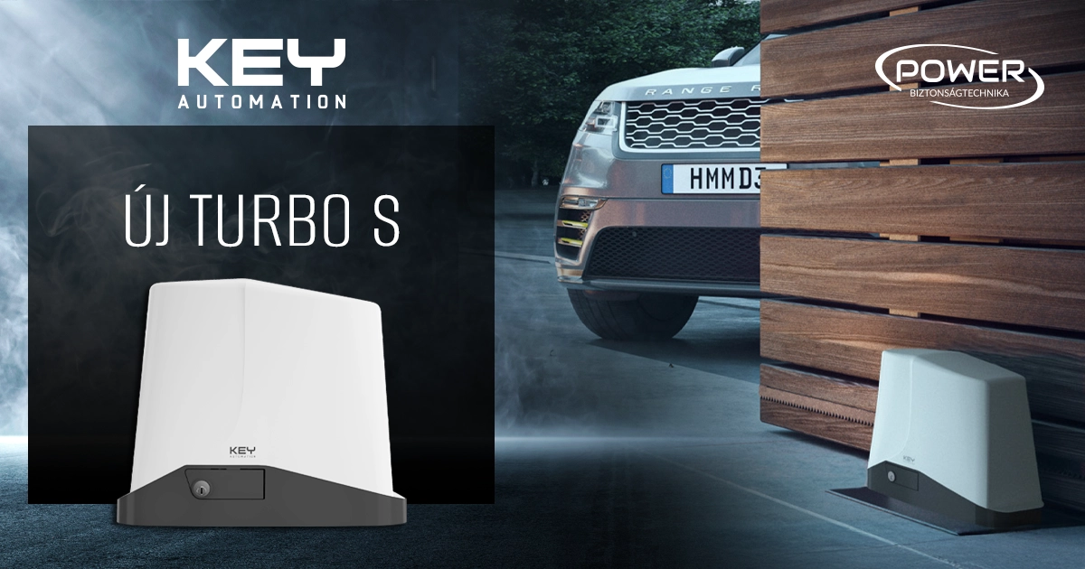 A lehetőségek kapuja: új Key TURBO S tolókapumotor család
