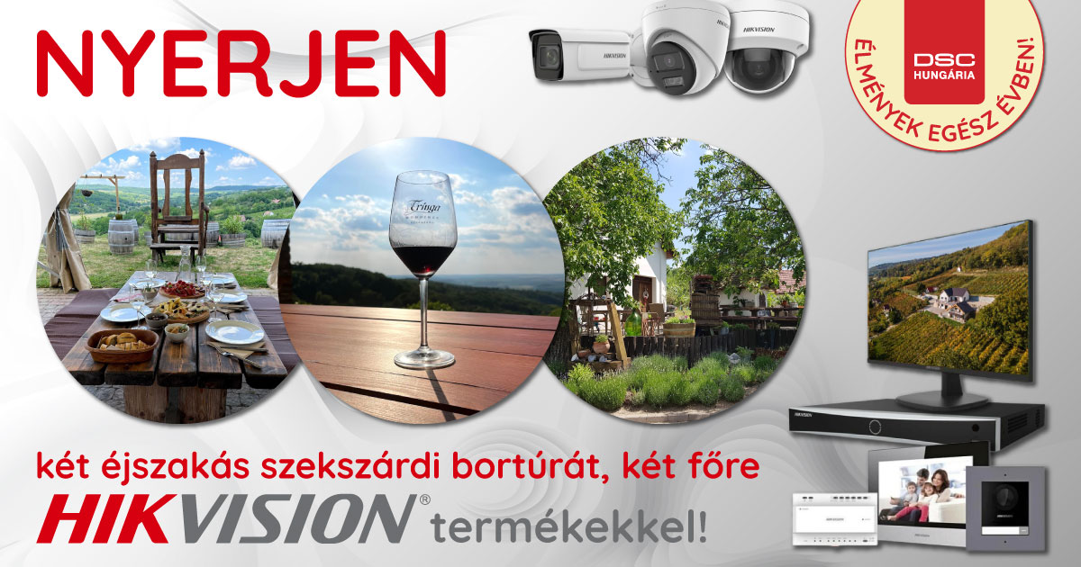 Nyerjen egy izgalmas bortúrát a DSC Hungáriával!