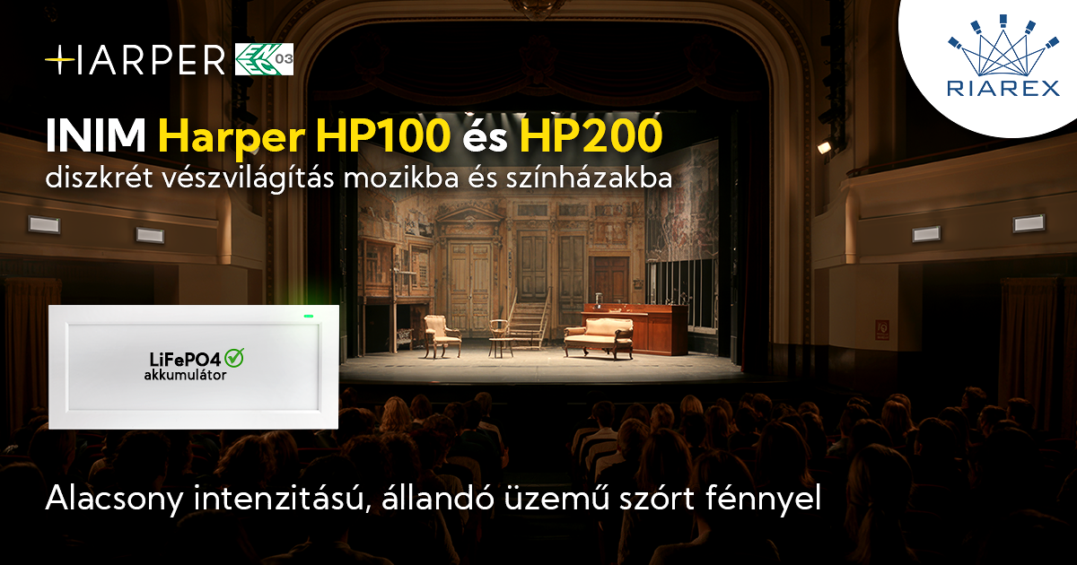 Inim Harper HP100 és HP200 
