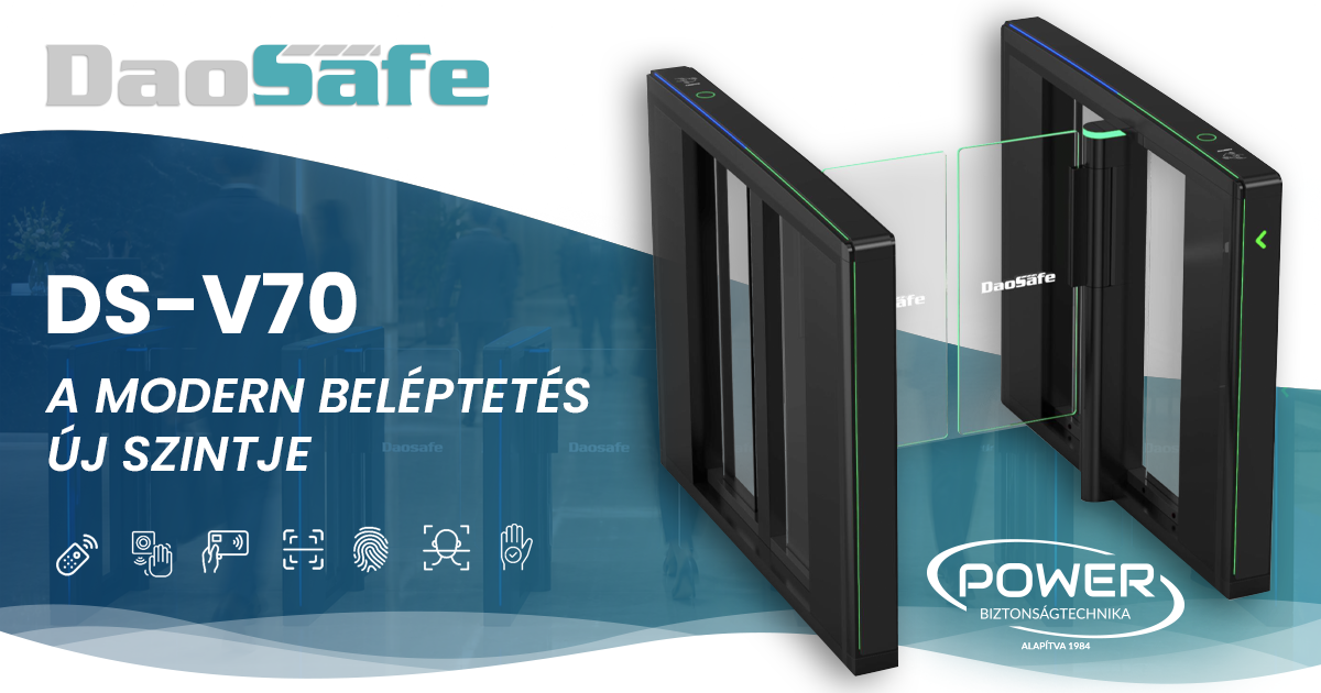 Karcsú megoldás, nagy teljesítmény – bemutatkozik a Daosafe DS-V70