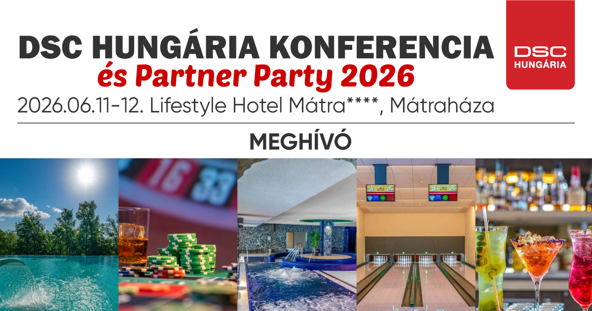 MEGHÍVÓ: DSC Hungária Konferencia & Partner Party 2026