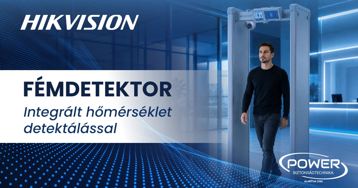 Hikvision fémdetektor