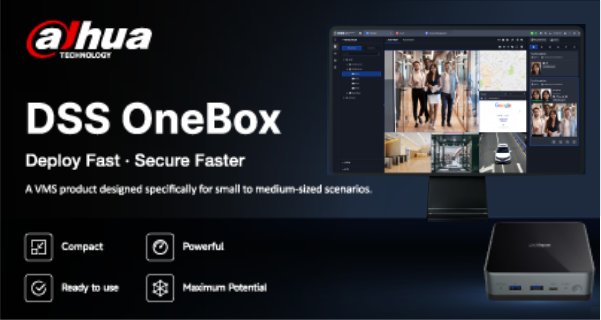 DSS OneBox könnyűsúlyú munkaállomás a Dahua-tól 