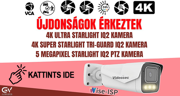 Videosec új generációs éjjeli látás és intelligens megvilágítás a biztonság szolgálatában