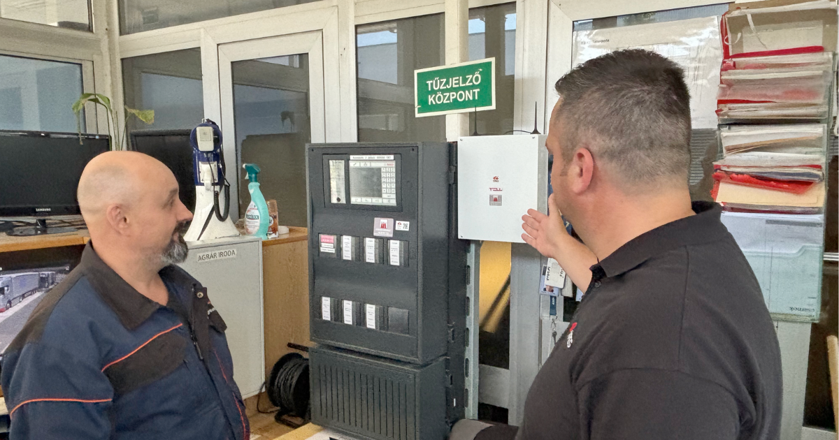 fiREG - tűzjelzők automatikus elektronikus naplózása